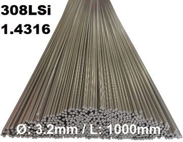 Bild von WIG-Stäbe 1.4316 (308 LSi) Ø: 3.2mm